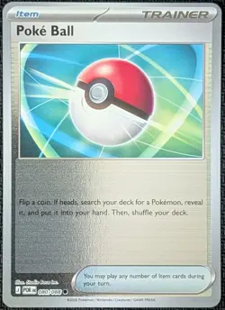 Poke Ball 080/088 Perfect Order Reverse Holo Pokemon NM - Image 1