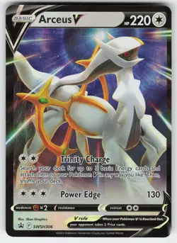 Arceus V SWSH306 Holo Promo Sword & Shield Promo Pokemon Near Mint - Image 1