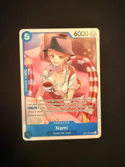 Nami SR (Nami Deck) Non-Foil Learn Together Deck Set OP11-054 One Piece TCG - Image 1