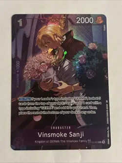One Piece Leagacy of the Master Vinsmoke Sanji Treasure Rare TR #OP10-063 - Image 1
