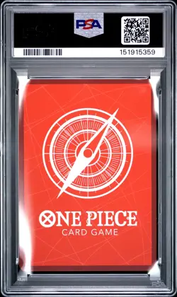 ONE PIECE IMU 2025 OP13-CARRYING ON HIS WILL #079 ALTERNATE ART PSA 10 - Image 2