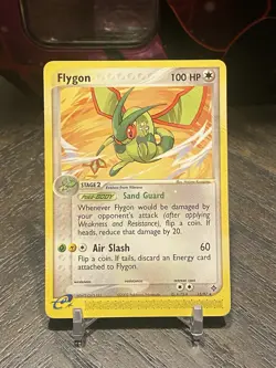 Flygon Rare 15/97 Pokemon EX Dragon 2003 Trading Playing Card Non Holo - HP - Image 1