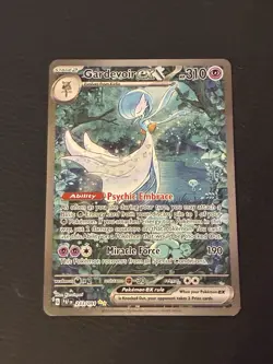 Pokemon TCG Gardevoir EX Paldean Fates 233/091 Full Art Holo Card Sir - Image 1