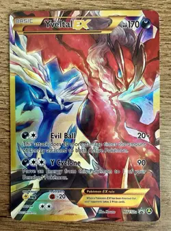 Yveltal EX Black Star Promo XY150a Holo Custom Handmade Fan Art Card - Image 1