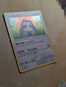 Snorlax 158/214 Sm Unbroken Bonds MINT Holo Rare Pokemon Trading Card Game TCG ✨ - Image 3