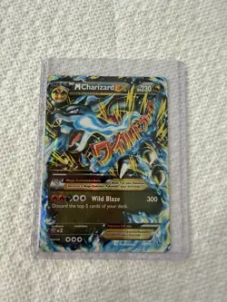 Pokemon TCG Mega M Charizard EX Flashfire Holo Ultra Rare Card 69/106 - Image 1