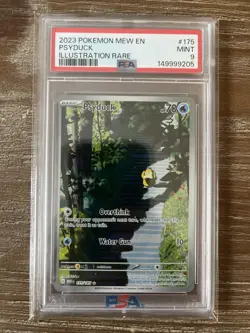 2023 Psyduck #175/165 Mew 151 PSA 9 Pokemon Card - Image 1