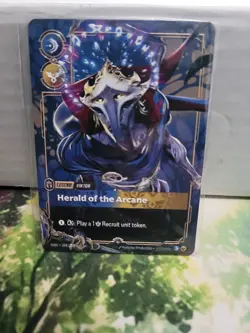 Riftbound METAL Card - Viktor Herald Of The Arcane - Prize Wall Exclusive - Image 1