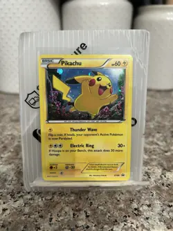 Pokemon TCG XY89 Pikachu Black Star Promos Holo Card 2015 - Image 1