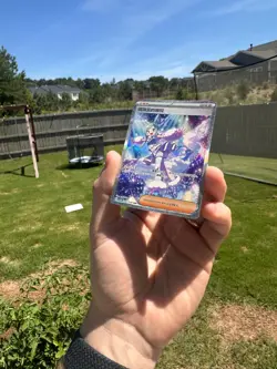 Pokemon Card Chinese Exclusive Lisia's Appeal Trainer CSV9C-257/208 SAR Holo - Image 1