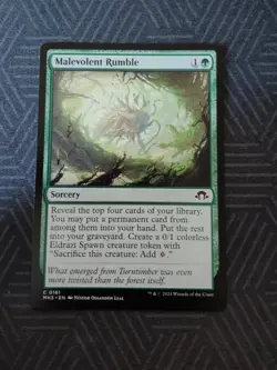 mtg malevolent rumble modern horizons 3 - Image 1