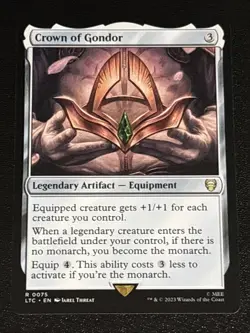 MTG Commander: LOTR Crown of Gondor 0075 Rare - Image 1
