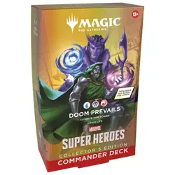 MTG Marvel Super Heroes Doom Prevails COLLECTOR Commander Deck PREORDER 26/06/26 - Image 1