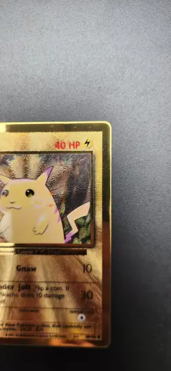 Pokemon TCG Celebrations Pikachu Gold Metal Card 58/102 - Image 4