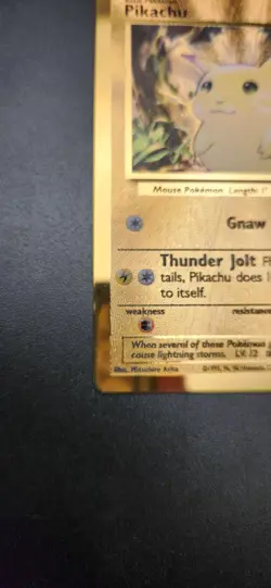 Pokemon TCG Celebrations Pikachu Gold Metal Card 58/102 - Image 5