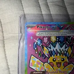 Pokemon TCG Pikachu ex 277/217 Ascended Heroes Special Illustration Rare NM SIR - Image 2