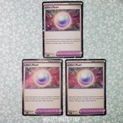 Pokemon Card Lot Lillies Pearl 151/159 Cosmos Holo SV Journey Together LP Swirl - Image 1