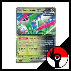 Pokemon TCG: Temporal Forces - 025/162 - Iron Leaves ex - Image 1