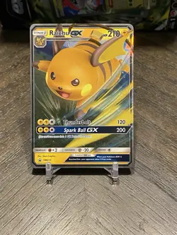 Raichu GX - SM213 - Pokemon Sun & Moon Promo Ultra Rare Card NM - Image 1