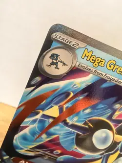Pokemon TCG Chaos Rising 022/086 Mega Greninja ex Double Rare Nm/Mint Condition - Image 2