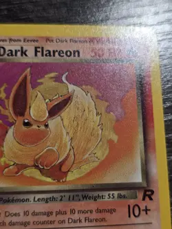 Dark Flareon - 1st Edition - 35/82 Team Rocket - WOTC - Pokemon TCG - 2000 - Image 4