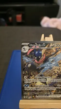 Pokemon TCG: Greninja Ex - SVP132 - Black star Promo - Image 4