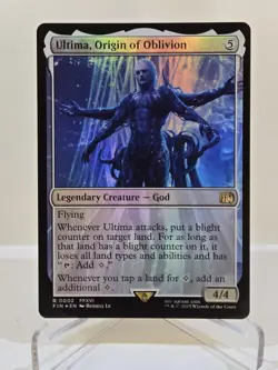 MTG Final Fantasy, Ultima, Origin of Oblivion Foil Magic The Gathering - Image 1