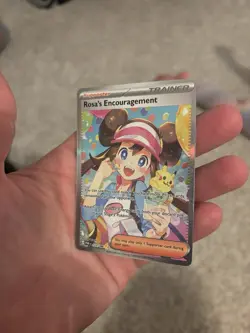 Pokemon TCG Rosa's Encouragement SIR Full Art Holo 123/088, Perfect Order, MINT - Image 2