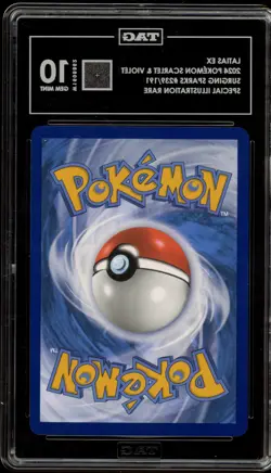 Pokemon Latias ex Surging Sparks Special Illustration Rare #239 TAG 10 Gem Mint - Image 2