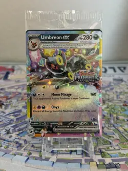 Umbreon ex 060/131 Prismatic Evolutions Stamped Promo Sealed - Pokemon TCG - Image 1