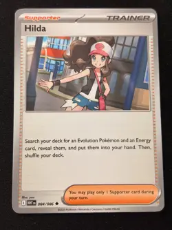 Hilda SV: White Flare 084/086 Uncommon Trainer - Supporter NM Pokemon - Image 1
