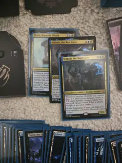 MTG Innistrad Midnight Hunt Undead Unleashed Commander Deck Sleeved - Image 2