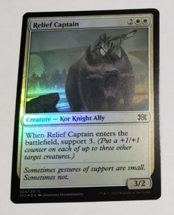 MTG Relief Captain 024 2X2 Double Masters 2022 Foil Common NM x1 - Image 1