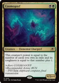 1 x Cosmogoyf - Edge of Eternities - LP - MTG - Image 1