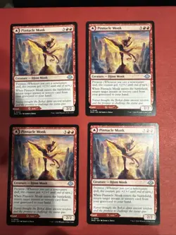 Pinnacle Monk Mystic Peak Mtg X4 4x Modern Horizons 3 Nm Near Mint - Image 1