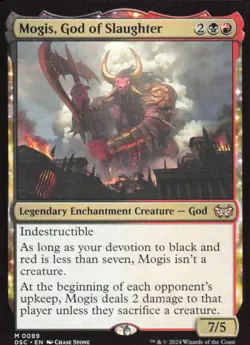 Mogis, God of Slaughter - Commander: Duskmourn: House of Horror DSC - 89 - MTG - Image 1