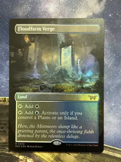 MTG Flooded Grove Foil English Version Played - Image 1