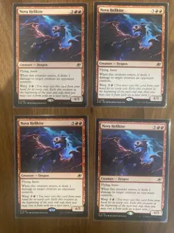 MTG Nova Hellkite English Single Card Trading - Image 1