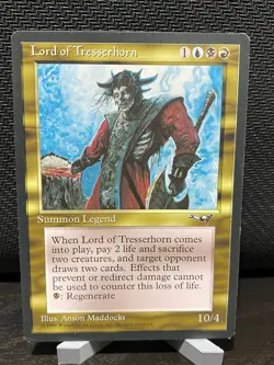 Lord of Tresserhorn Rare Alliances Magic: The Gathering Lightly Played - Image 1