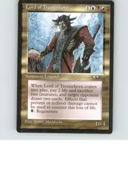 Lord of Tresserhorn Rare Alliances Lightly played b1-72 MTG - Image 1
