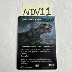 Ghalta, Primal Hunger (Borderless) Foundations Regular - Image 1