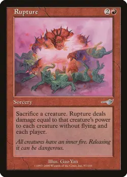 Rupture [NMS - 97] Uncommon NM Nemesis MTG - Image 1