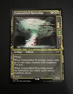MTG Unidentified Hovership (305/469) Duskmourn House of Horror LP - Image 1