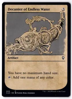 Decanter of Endless Water (Showcase) CLB 444 Magic: The Gathering C NM - Image 1