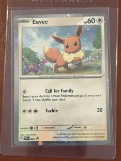 Eevee - Scarlet & Violet Promo Cards SVP43 - Promo - NM - Pokemon - Image 1