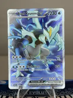 Pokemon Surging Sparks Black Kyurem Ex Ultra Rare 218/191 - NM Near Mint - Image 1