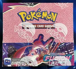 Pokemon 2021 Sword & Shield Fusion Strike Booster Box TCG Sealed Nm Mint - Image 1