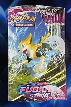 Pokemon 2021 Sword & Shield Fusion Strike Booster Box TCG Sealed Nm Mint - Image 2