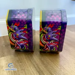 2 X POKEMON TCG MEGA MOONLIT GENGAR EX TIN NEW SEALED - Image 2
