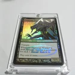 MTG Phyrexian Obliterator Promo DCI Judge Award Card Condition Check - Image 1